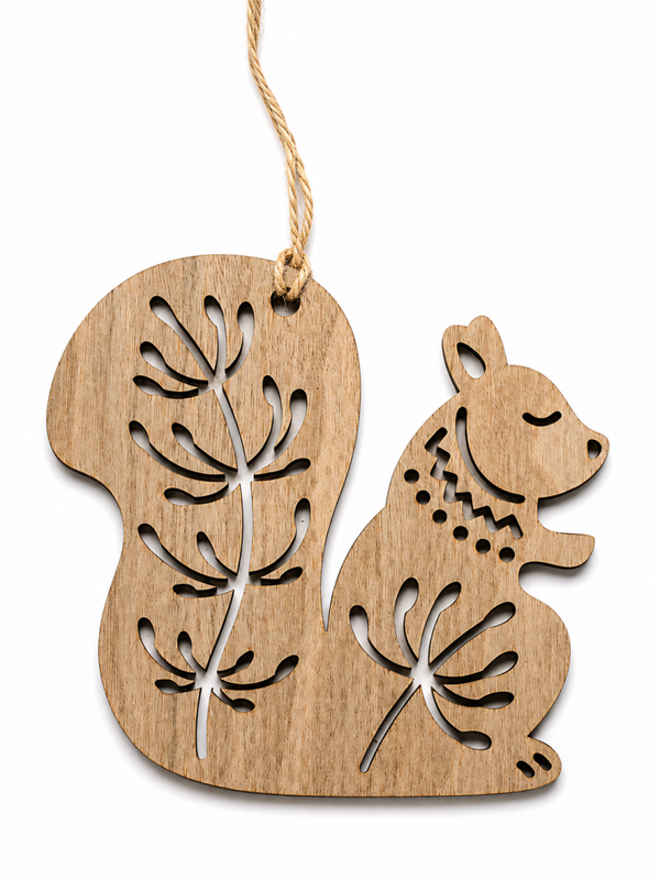 Großer Anhänger ' Eichhörnchen'
