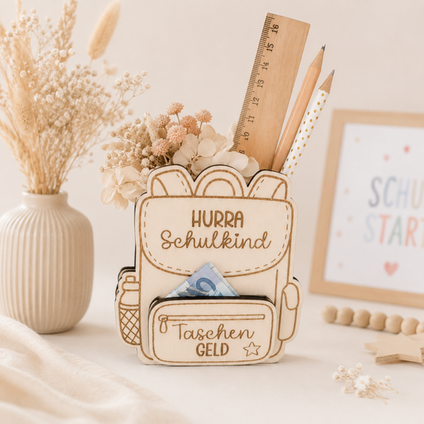 Geschenkbox zum Schulstart "Rucksack"