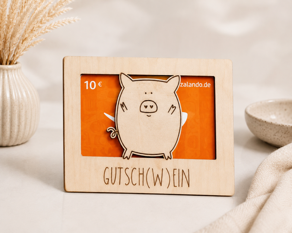 Gutscheinhalter "Gutsch(w)ein"