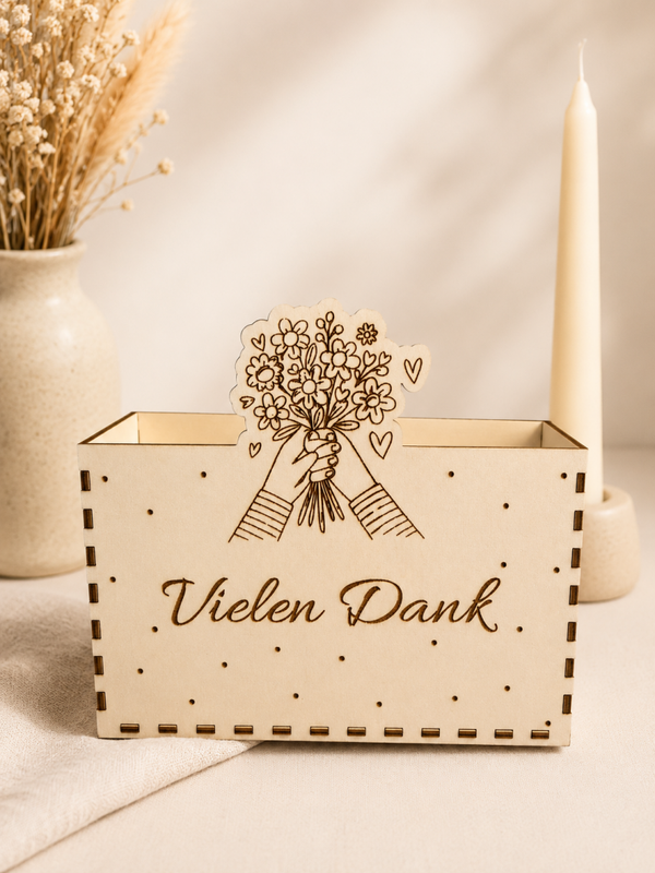 Geschenkbox "Vielen Dank"