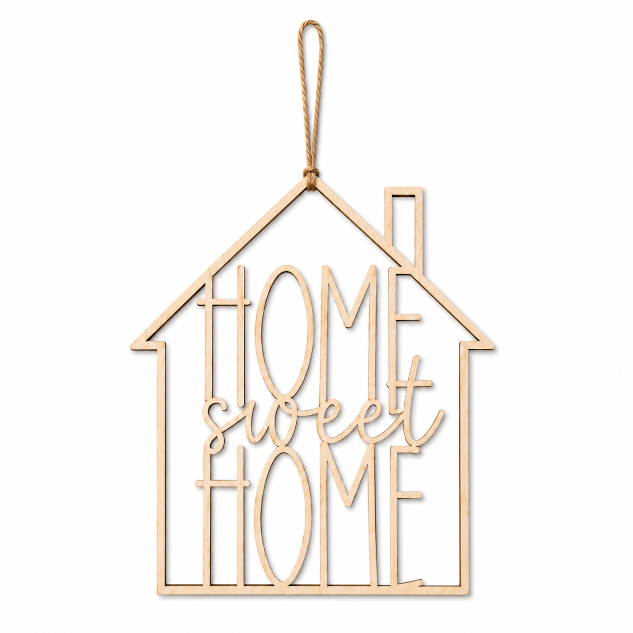 Türschild "HomeSweetHome"