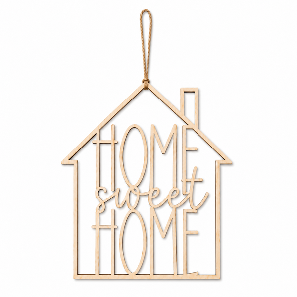 Türschild "HomeSweetHome"