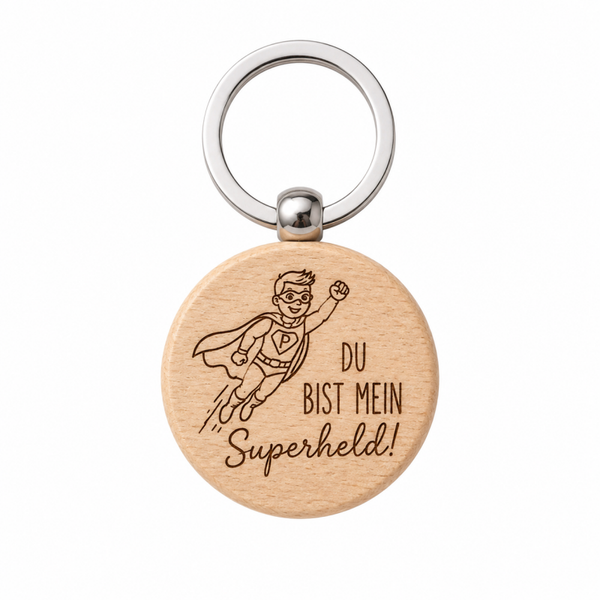 Schlüsselanhänger "Superheld"