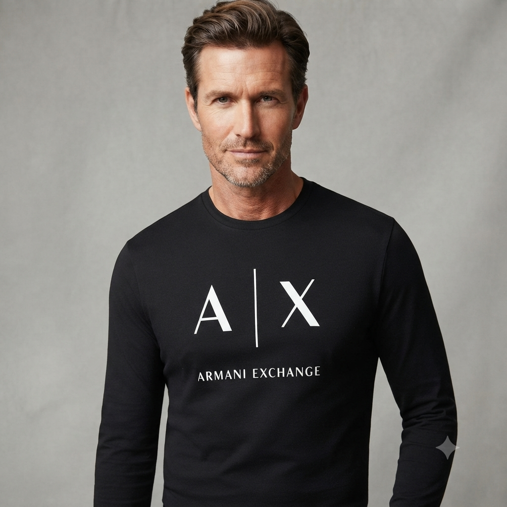 T-shirt manches longues AX Exchange