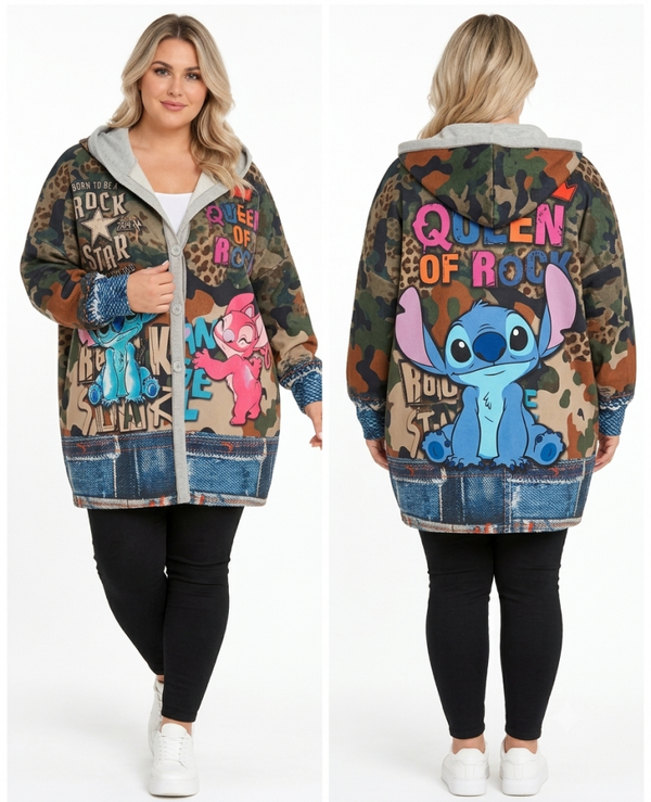 Manteau Stitch Top size
