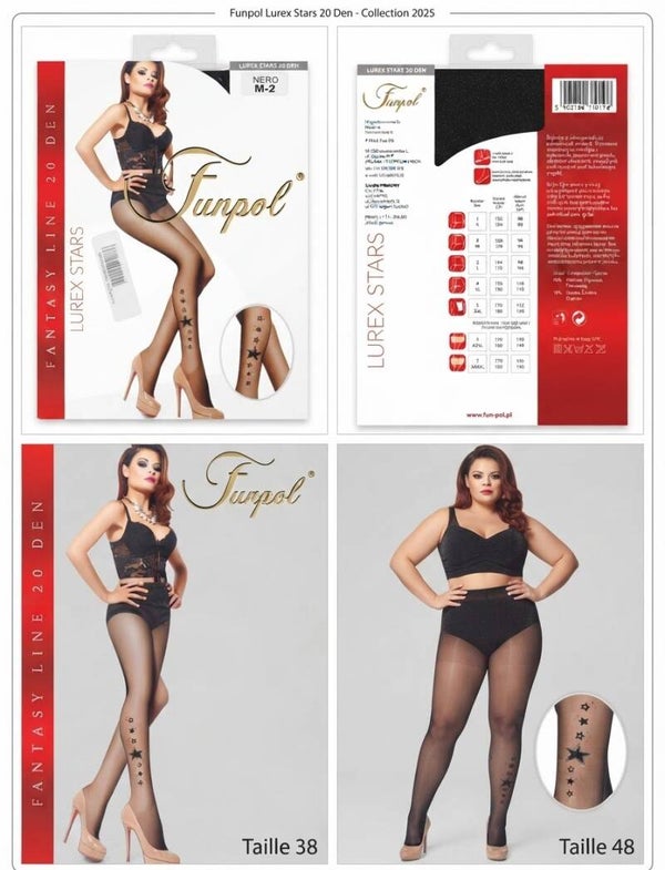 Collant Lurex