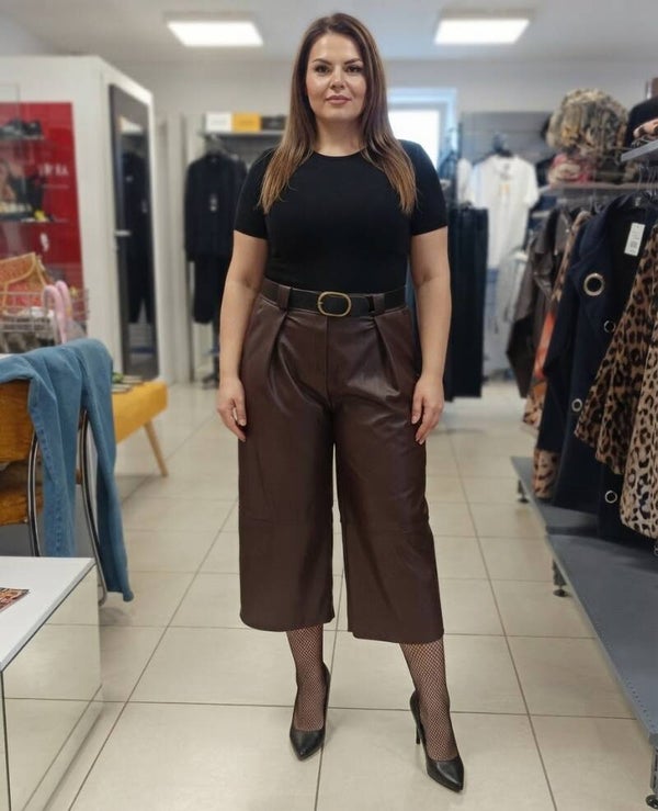 Pantacourt simili Top size