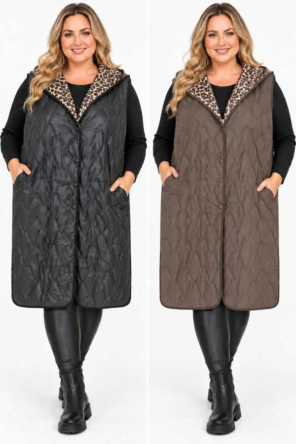 Veste sans manches TOP SIZE