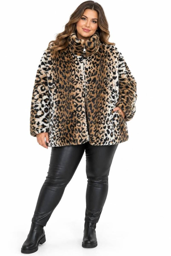 Veste moucheté Top Size