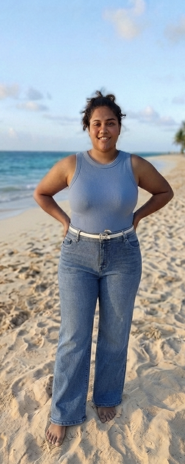 Jean stretch flare