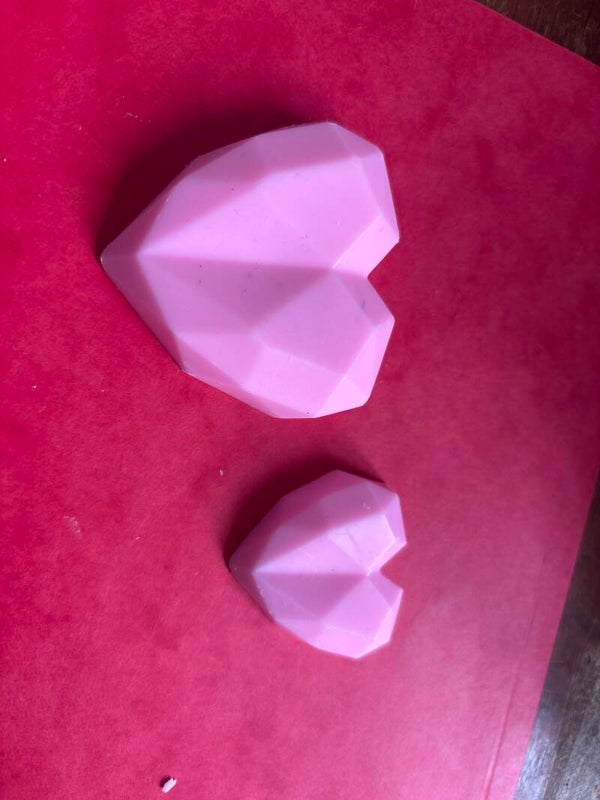Duo de cœur barbe à papa
