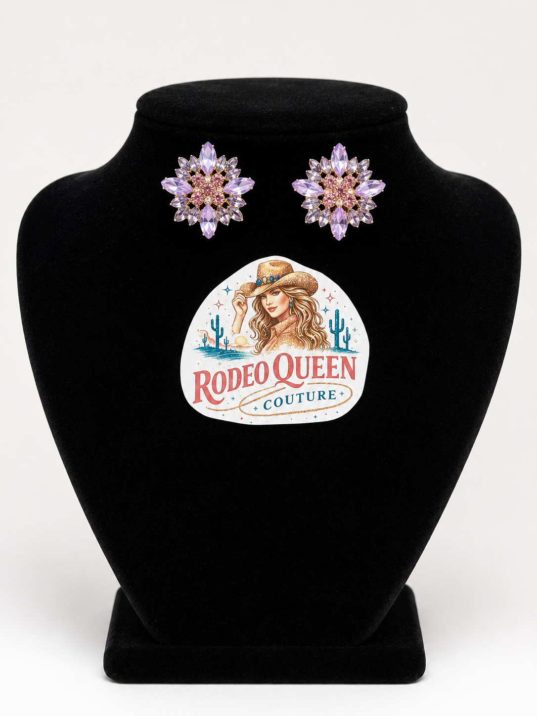 Purple and lavender earrings