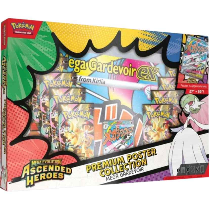 Ascended Heroes Premium Poster Collection Mega Gardevoir