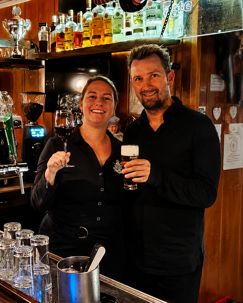 Twan Stevens en Anouk Platenkamp
