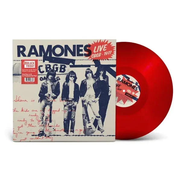 Ramones - Bf 2025 - Live at Cbgb 1977 (Red Vinyl)