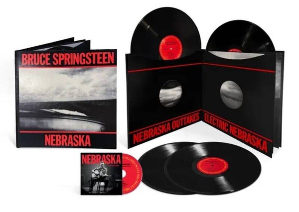 Bruce Springsteen - Nebraska 82Expanded Edition (Boxset) auf 4 LPs und 1 Blu-ray Disc