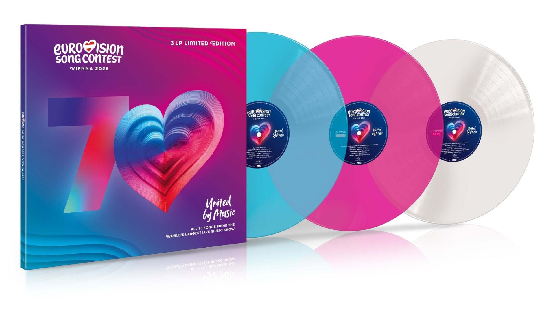 Eurovision Song Contest Vienna 2026 (Limited Edition) (Colored Vinyl)