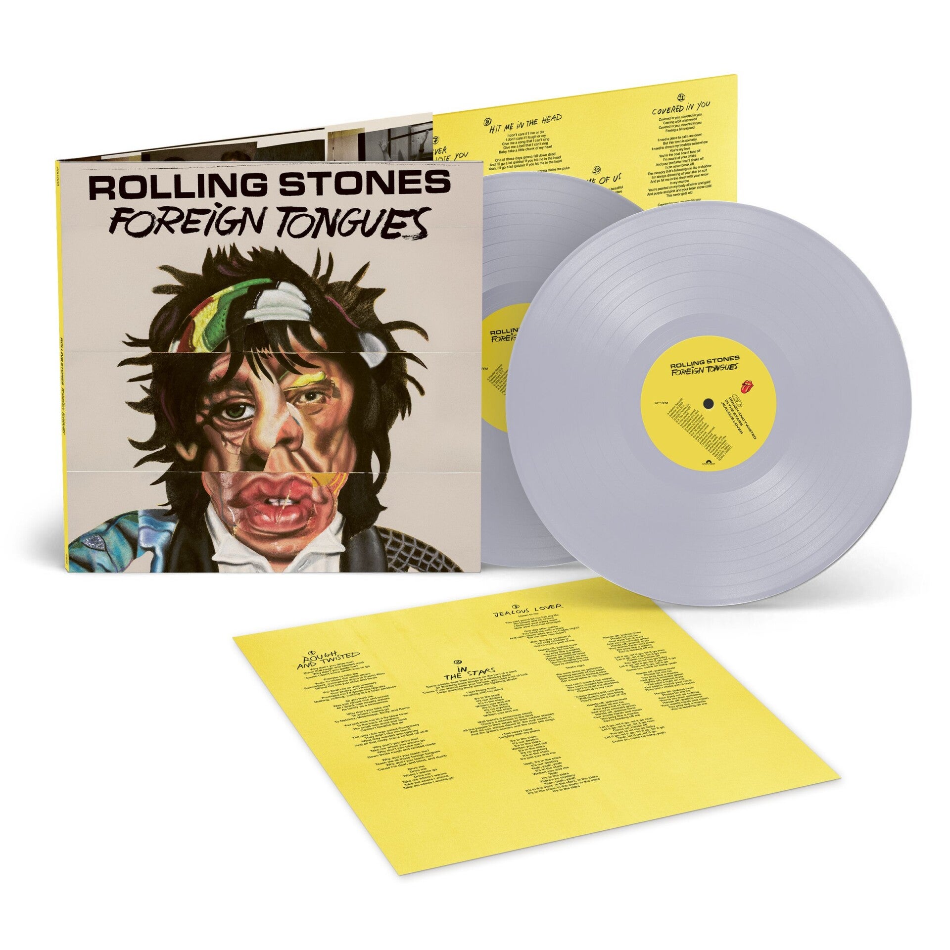 The Rolling Stones - Foreign Tongues (Limited Edition) (Silver Vinyl) (Alternate Cover)