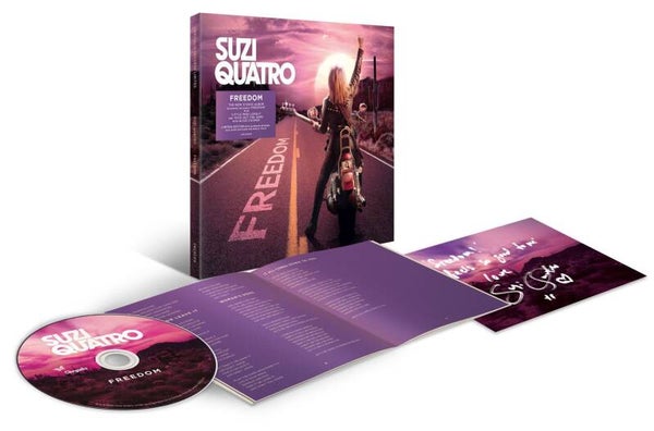 Suzi Quatro - Freedom (Limited Edition) (Alternate Artwork) (+ handsignierter Artcard