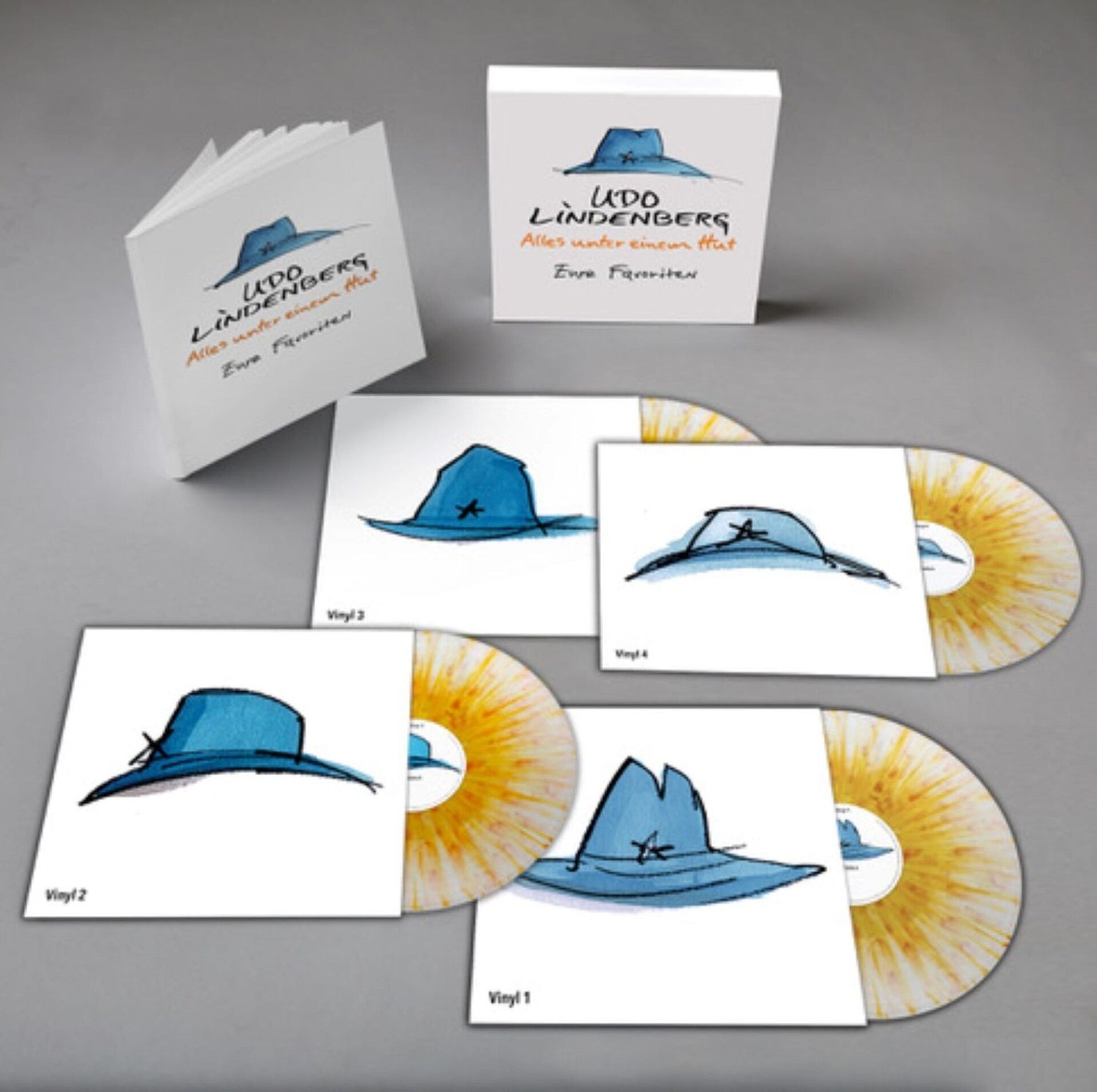Udo Lindenberg - Alles unter einem Hut - Eure Favoriten (180g) (Limited Edition) (Splattered Vinyl)