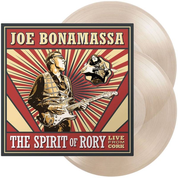 Joe Bonamassa - The Spirit Of Rory - Live From Cork (180g) (Limited Edition) (Ultra Clear + Solid Gold Vinyl)