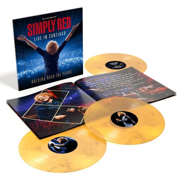 Simply Red - Holding Back The Years: 40 Years Of Simply Red - Live In Santiago (180g) (Limited Numbered Edition)