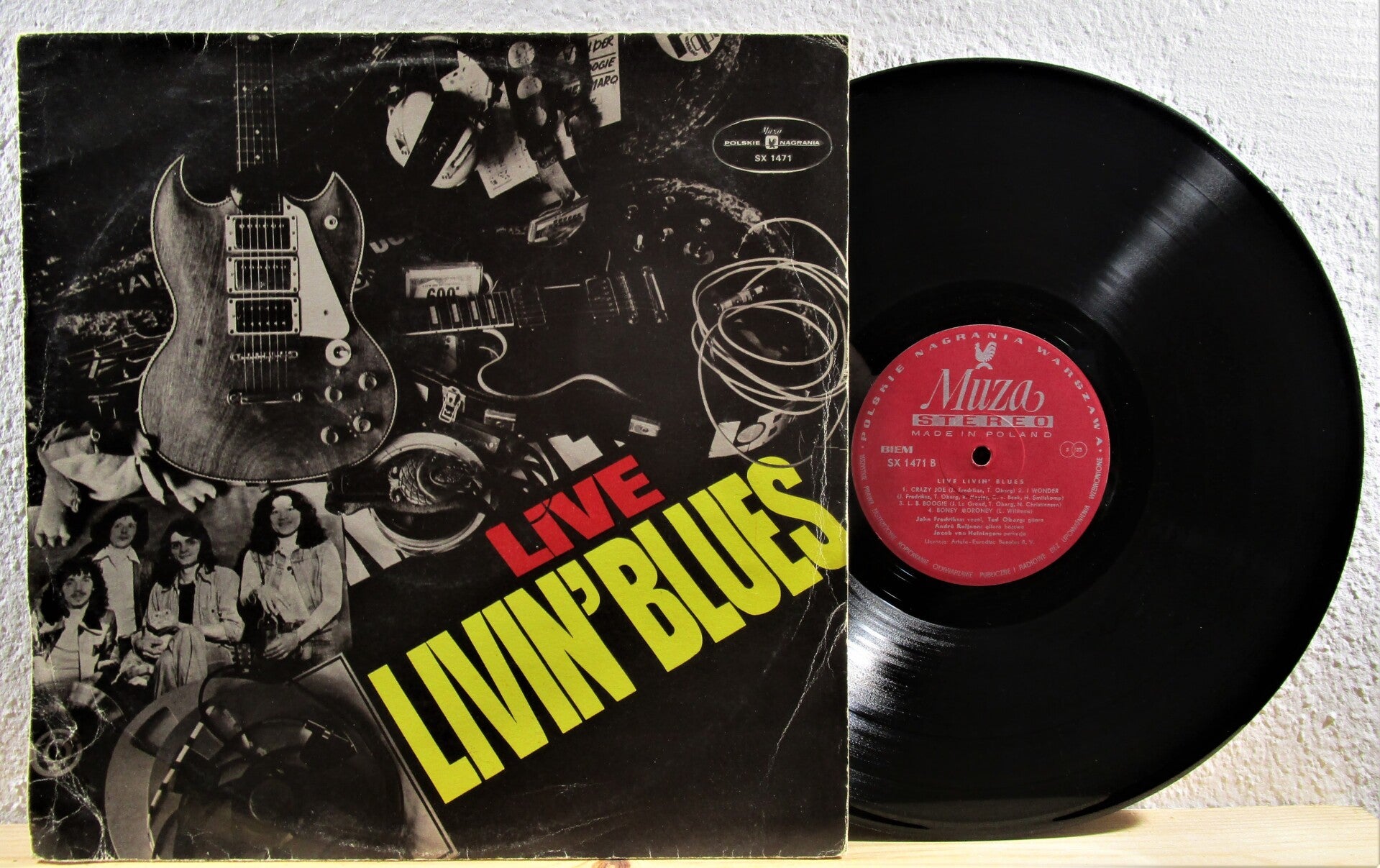 Livin' Blues - Live Livin' Blues Polskie Nagrania Muza - SX 1471