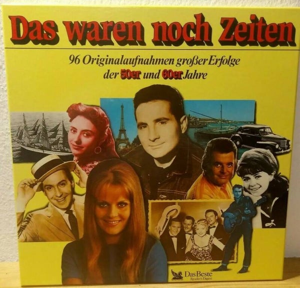 Das waren noch Zeiten - 96 Orginalaufnahmen 50 60 er 6 LP