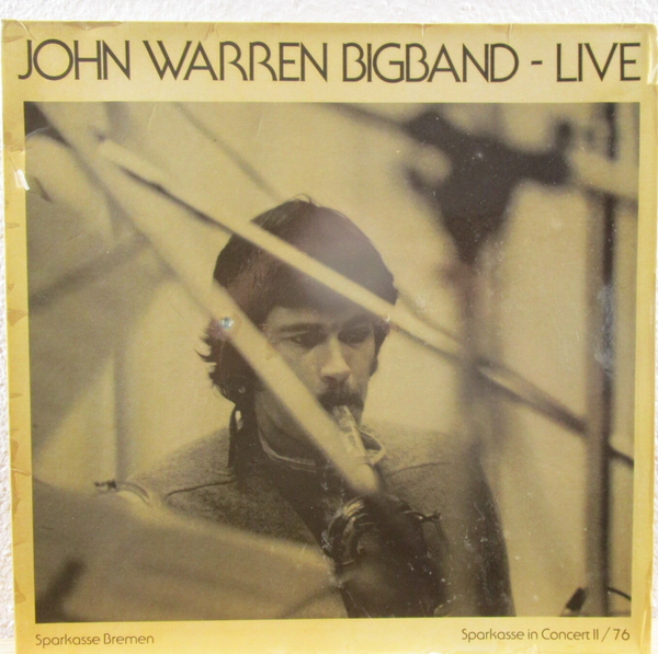 John Warren Bigband ‎– Live LP Vinyl