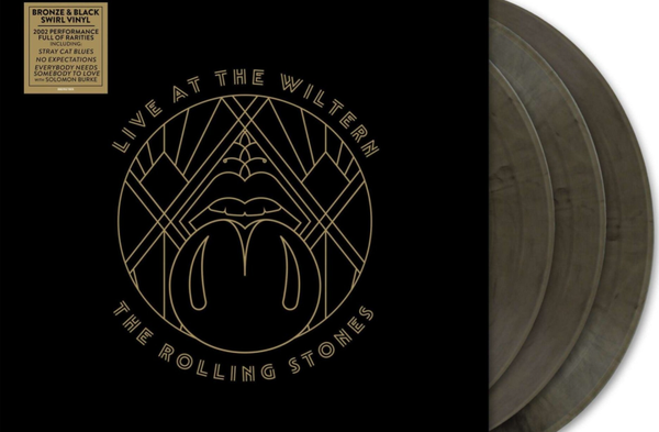 The Rolling Stones - Live at the Wiltern LP Vinyl (Limited Bronze & Black Swirl)