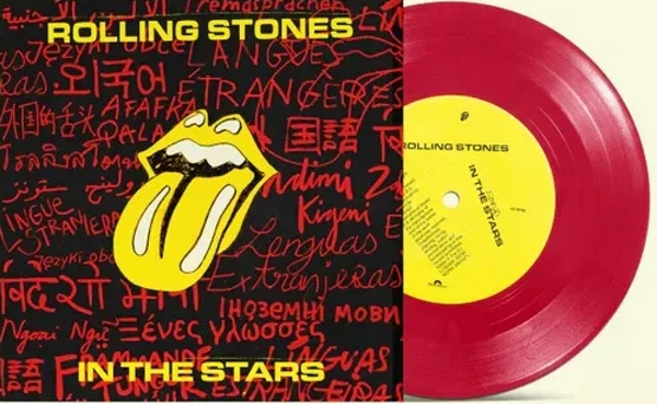 The Rolling Stones - In the Stars / Rough and Twisted 7“ RED Vinyl
