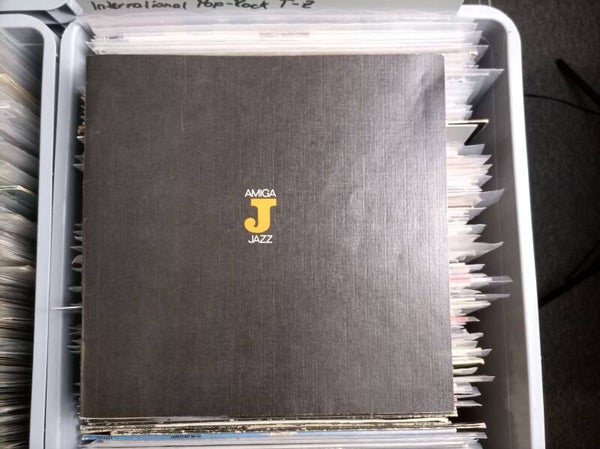 Amiga Jazz Katalog 1982 VEB Deutsche Schallplatte der DDR