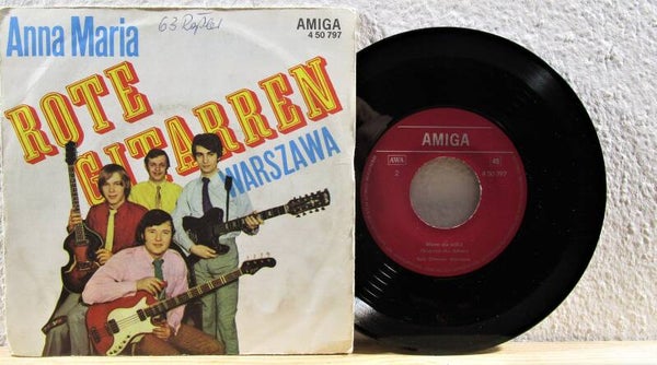 Rote Gitarren – Anna Maria / Wenn Du Willst Amiga 4 50 797
