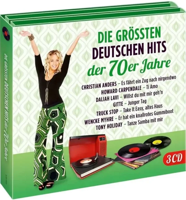 Die größten deutschen Hits der 70er Jahre (3CD) 70s