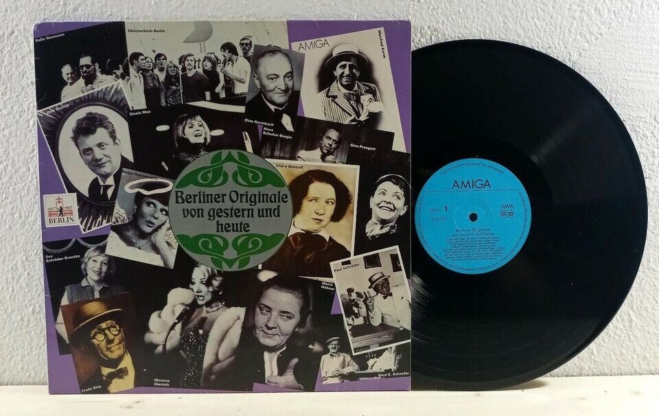 Various – Berliner Originale Von Gestern Und Heute Amiga 8 45 317