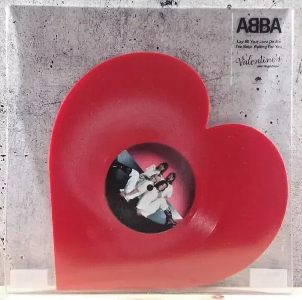 ABBA - Lay all your Love on me (Heart Shaped Vinyl / Limited Edition)