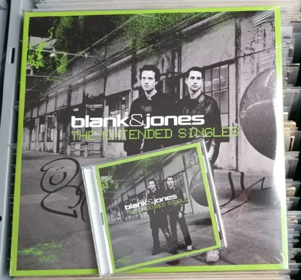 Blank & Jones - The Extended Singles (remastered) (Limited Edition) (Black Vinyl) (handsigniert) 4 LPs + 2 CD