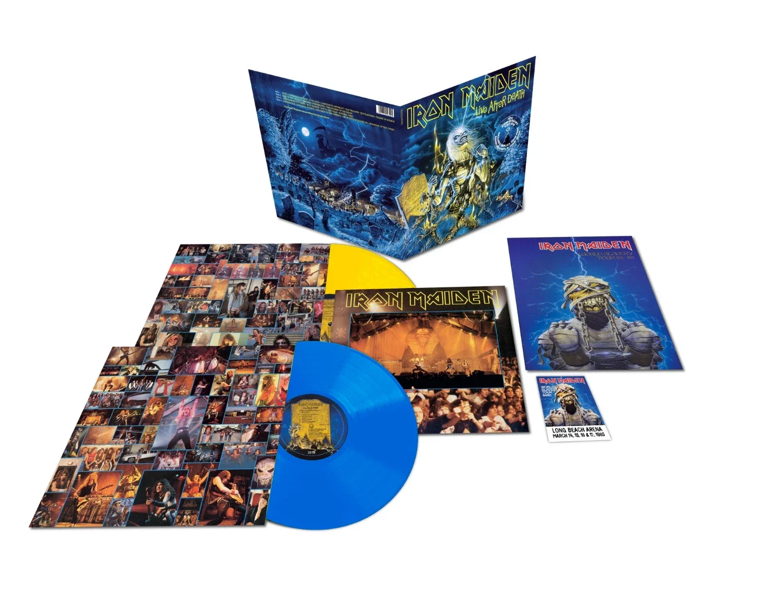 Iron Maiden: Live After Death (Blue & Yellow Vinyl)