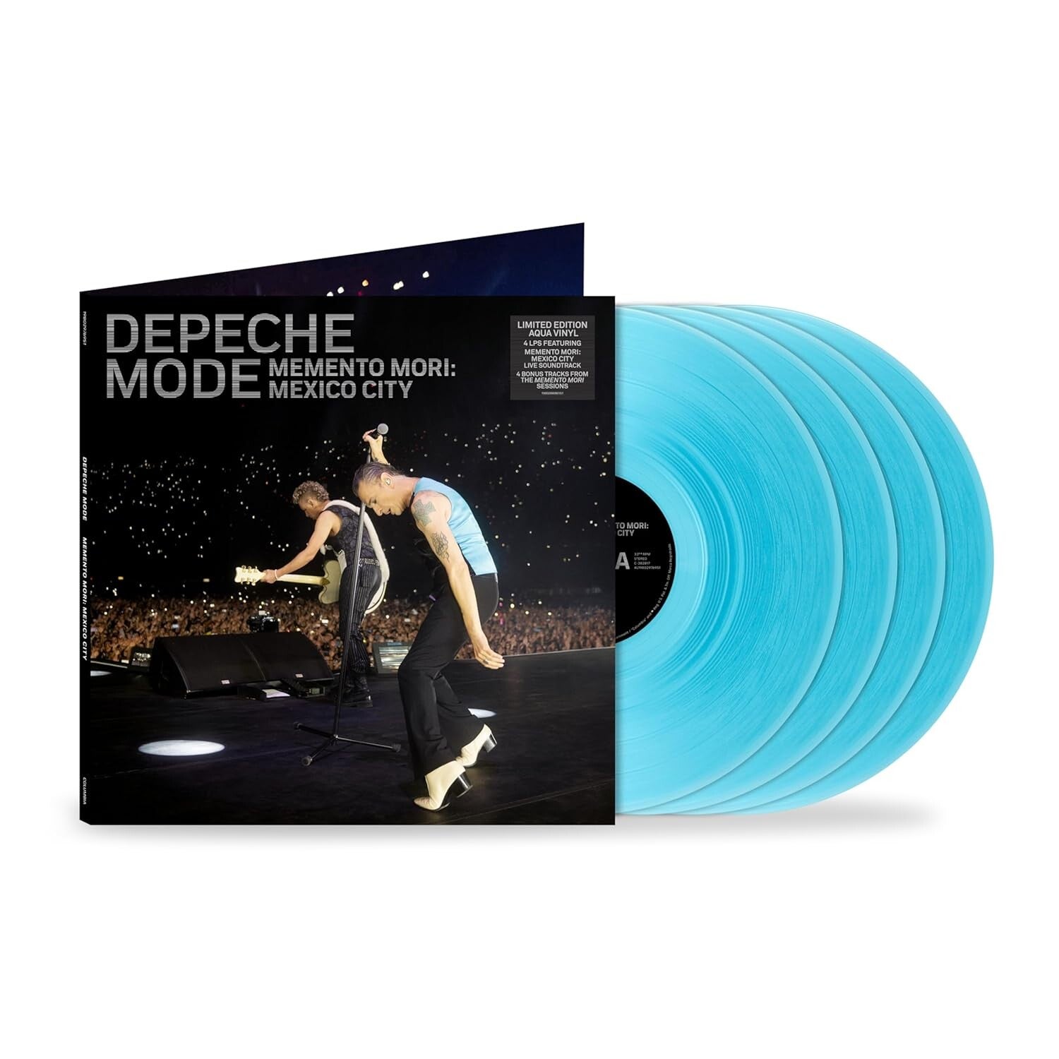 Depeche Mode - Memento Mori: Mexico City  (Limited Edition Aqua Blue Vinyl)