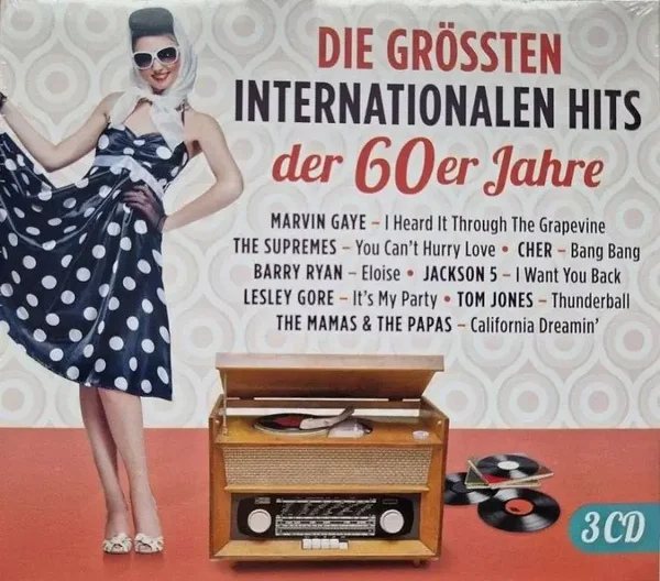 Die größten internationalen Hits der 60er Jahre (3CD)