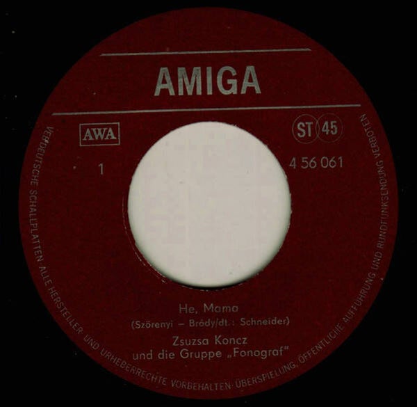 Zsuzsa Koncz – He, Mama / Wer Sagt