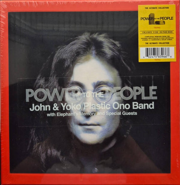 John Lennon & Yoko Ono: Power To The People (Limited Deluxe Edition) (Box Set) auf 9 CDs und 3 Blu-ray Audio