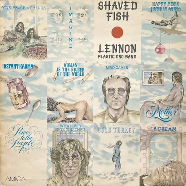Lennon, Plastic Ono Band – Shaved Fish - Amiga 8 56 022