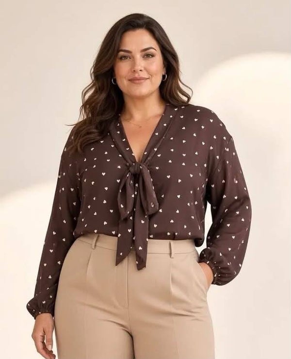 Blouse Choco coeur