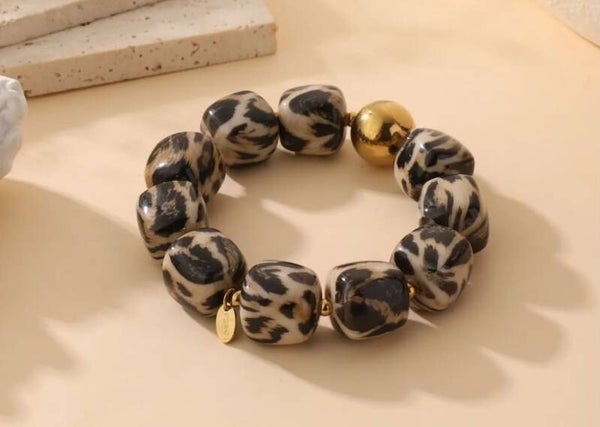 Bracelet léopard