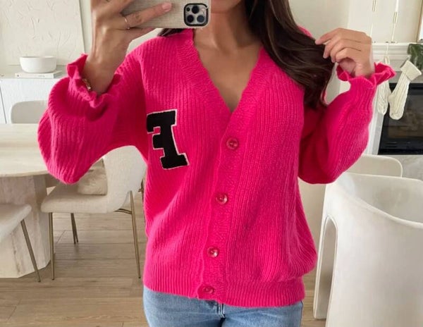 Gilet fuchsia