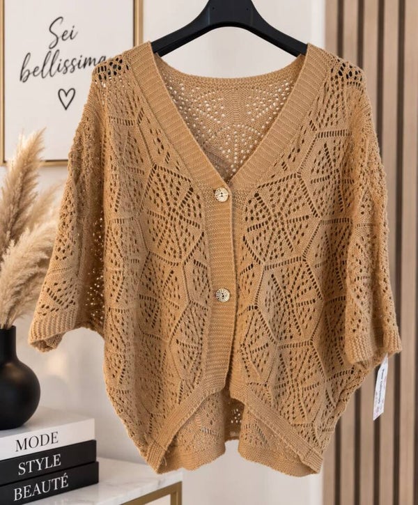 Gilet camel