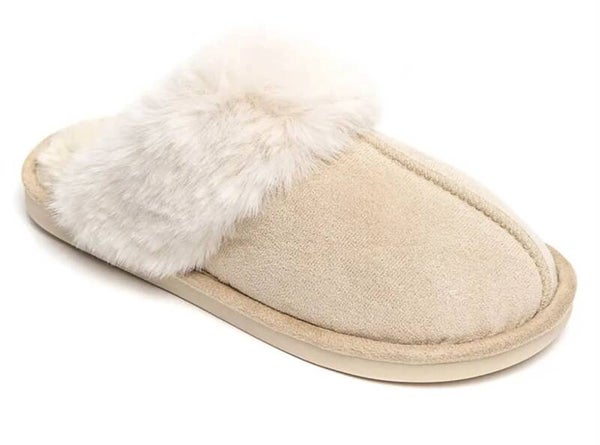 Pantoufle beige