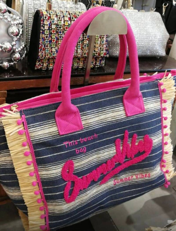 Sac Summer vibes Bleu foncé