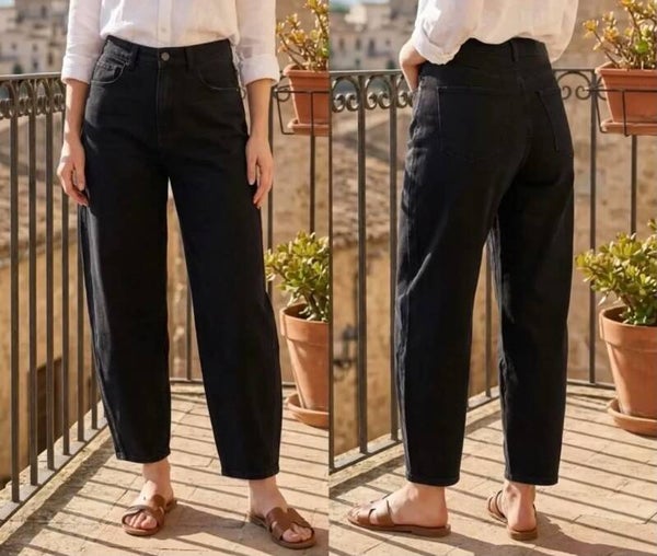 Jeans ballon noir